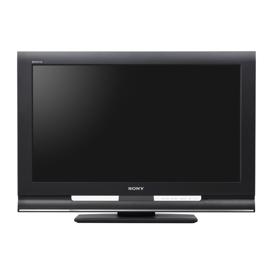 Sony BRAVIA KDL-32L4000 Manual De Instrucciones