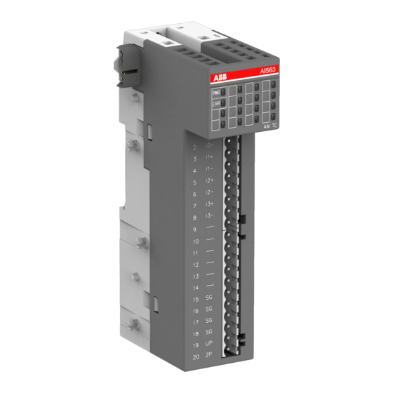 ABB AI563 Instrucciones De Montaje