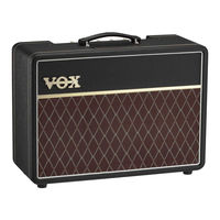 Vox AC10C1 Manual De Usuario