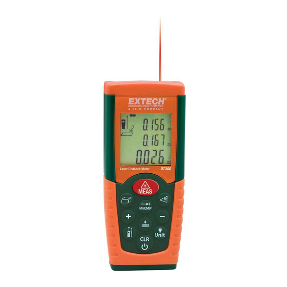 Extech Instruments DT300 Manual Del Usuario