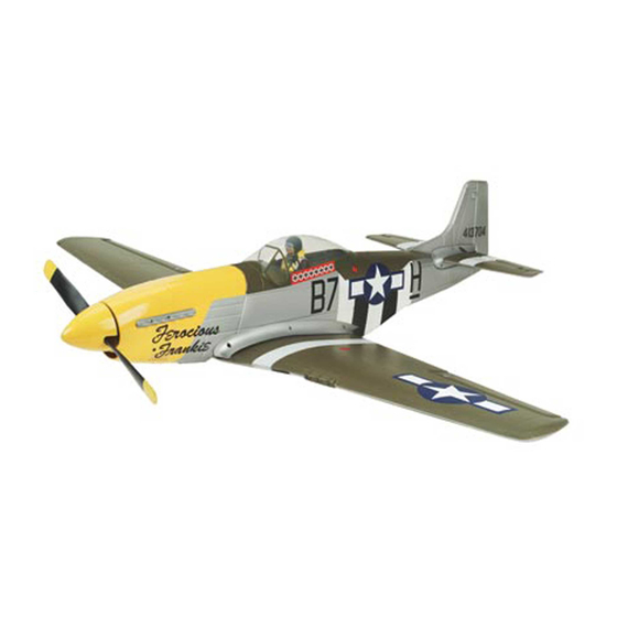 ParkZone P-51D Mustang Manuales