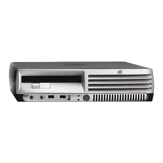 HP dc7100 Guía De Referencia Del Hardware
