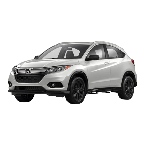 Honda HR-V 2021 Manuales