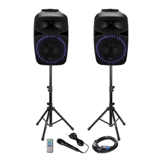 Ibiza sound PKG12A-SET Manual De Instrucciones