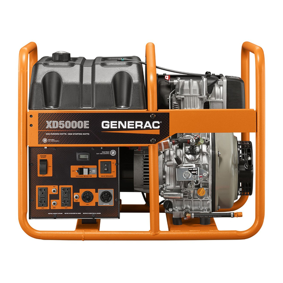 Generac Pro XD5000E Manual Del Propietário