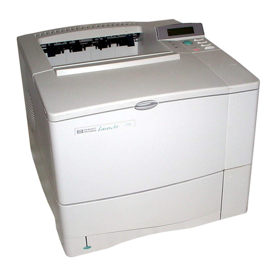 HP LaserJet 4050 Guia Del Usuario