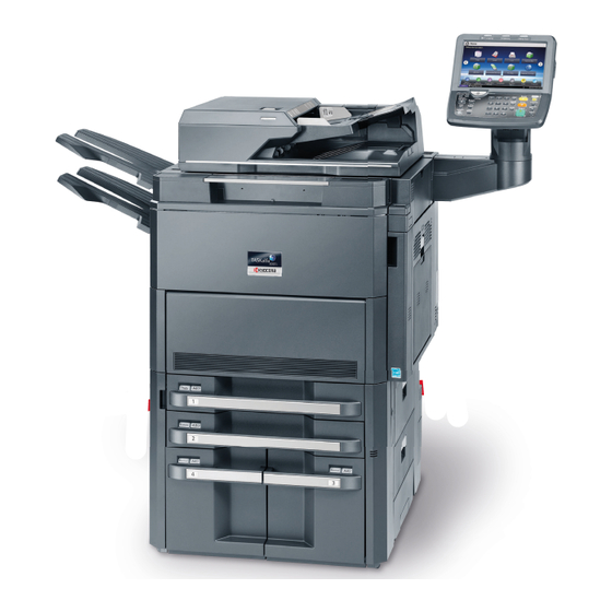 Kyocera TASKalfa 6501i Guía De Uso