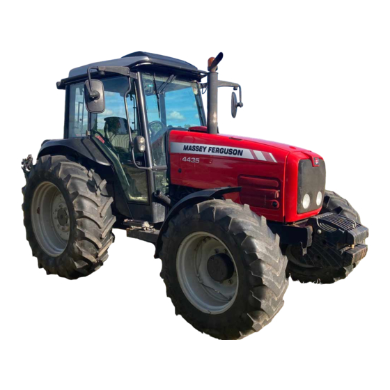 MASSEY FERGUSON MF 4435 Manual Del Usuario