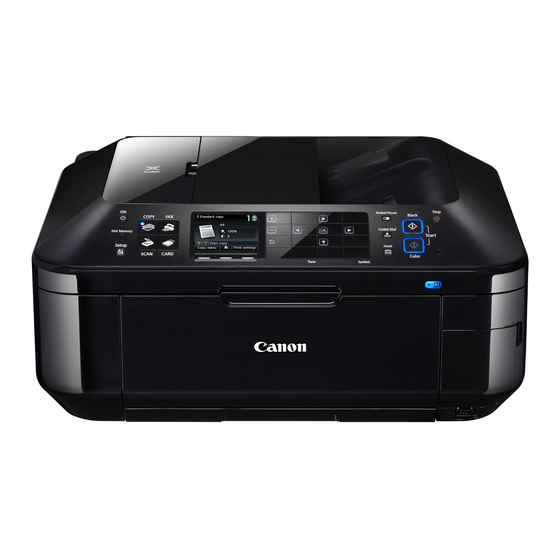 Canon PIXMA MX882 Serie Guía De Inicio