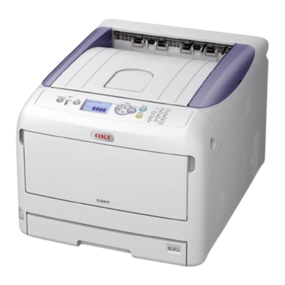 Oki C822n Manual De Usuario