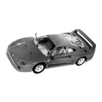 Italeri Feruari F40 l:24 scale 657 Instrucciones De Montaje