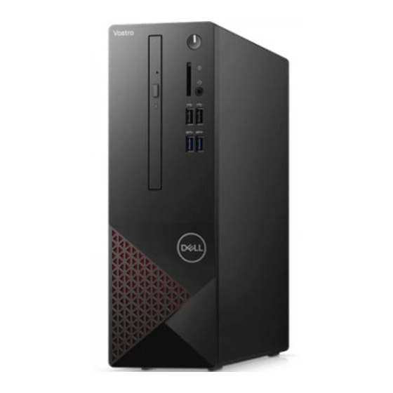 Dell Vostro 3681 Manual De Instrucciones