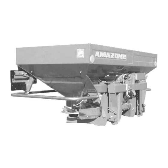 Amazone ZA-M 1500 profiS Manual Del Usuario