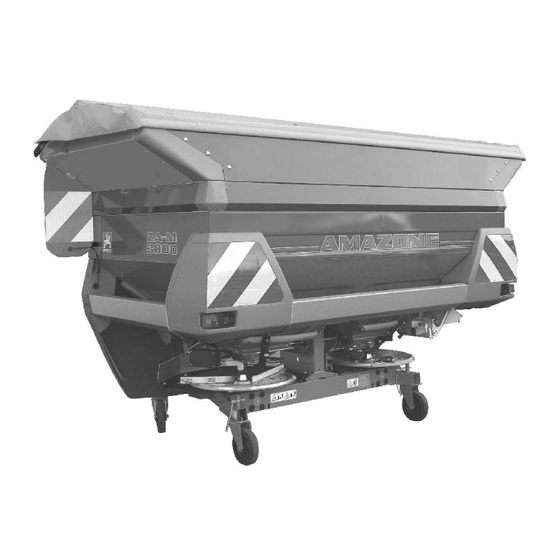 Amazone ZA-M 1500 profiS Instrucciones De Servicio