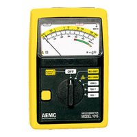 Aemc Instruments 1005 Manual De Instrucciones