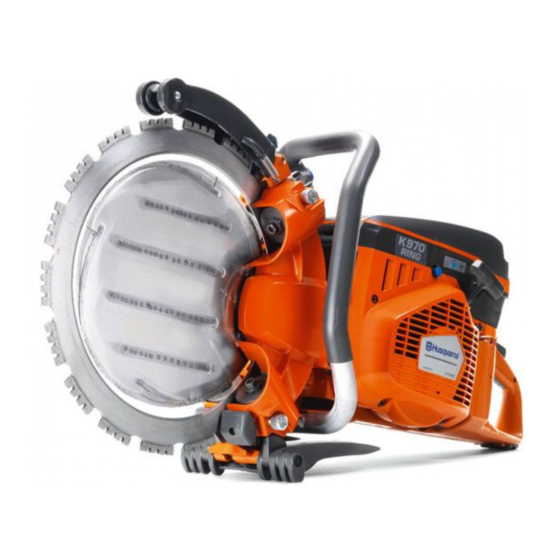 Husqvarna K 970 Ring Manual De Instrucciones