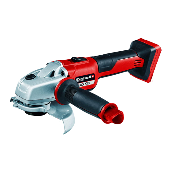 EINHELL AXXIO Manual De Instrucciones