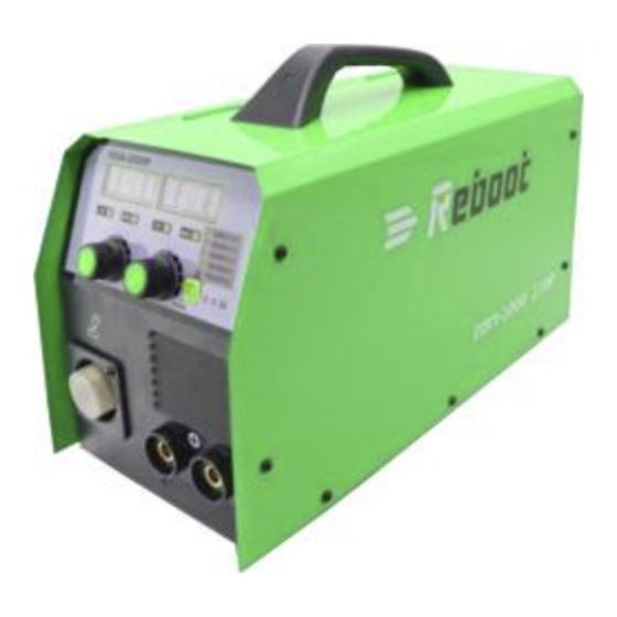 Reboot RBM 2000P Manual De Operación