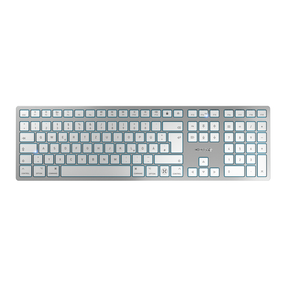 Cherry KW 9100 SLIM Guia