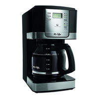 Mr Coffee JW Serie Manual Del Usuario