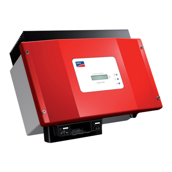 SMA SUNNY BOY 1200 Instrucciones De Uso