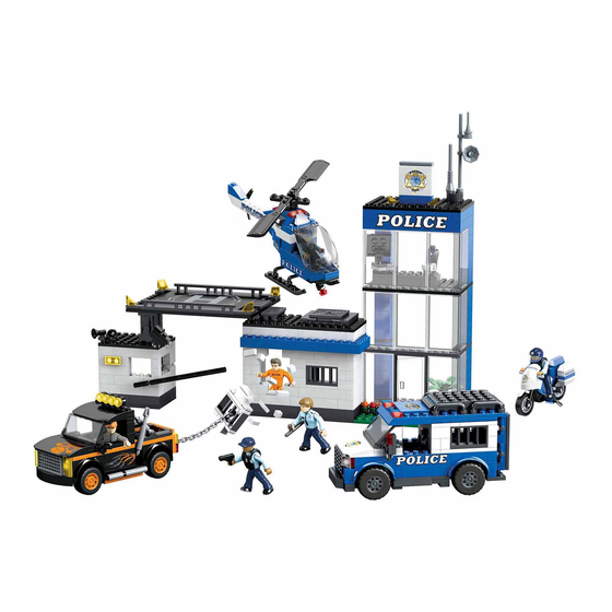 Mega Bloks Adventure Force Police Station Manual De Instrucciones