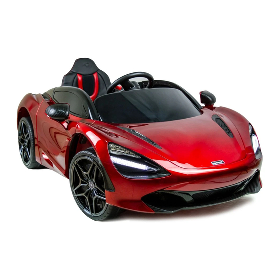 Pekecars McLaren 720S Manual De Instrucciones