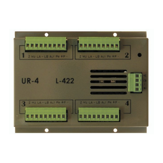 Optimus UR-4 Manual De Instrucciones