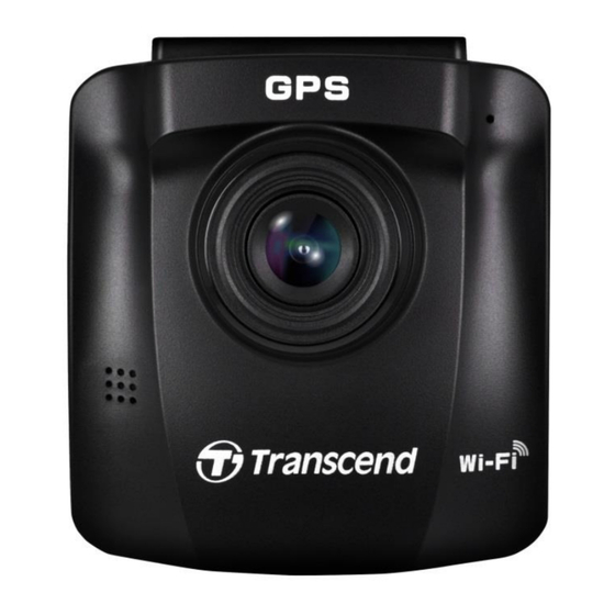 Transcend DrivePro 250 Manual De Usuario