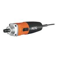 AEG GS 500 E Manual Original