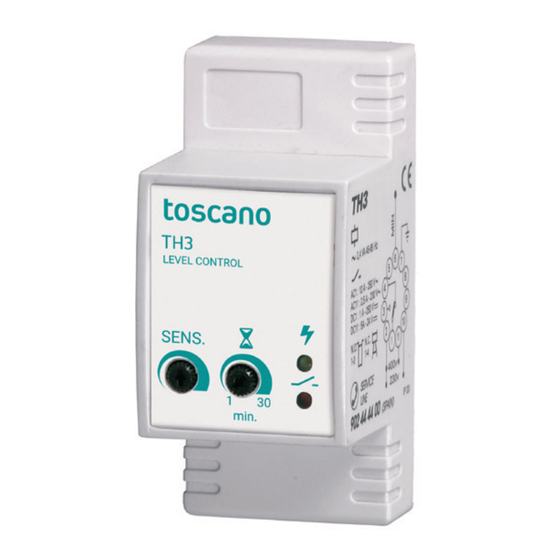 toscano tcontrol Hidronivel TH3 Manual De Usuario