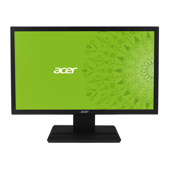 Acer V226HQL Serie Guia Del Usuario