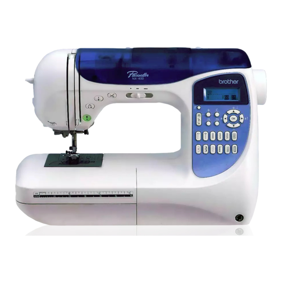 Brother NX-400 Manual De Instrucciones