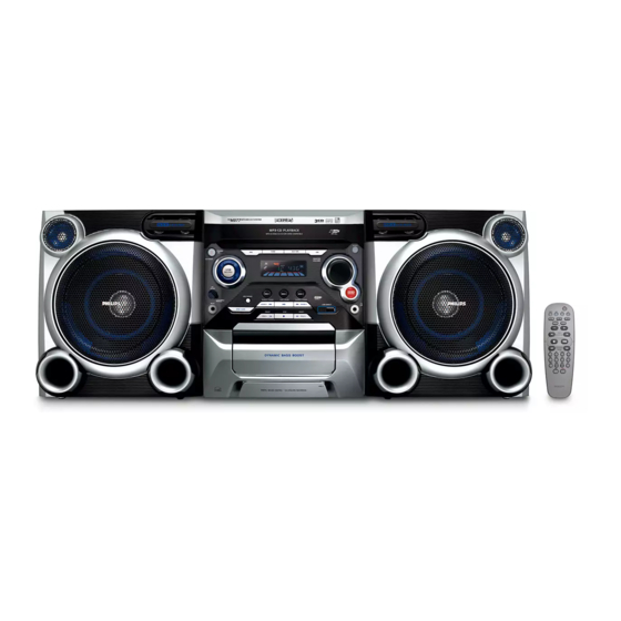 Philips FWM377/12 Manual Del Usuario