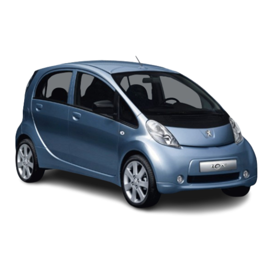 PEUGEOT Ion Guía De Utilización