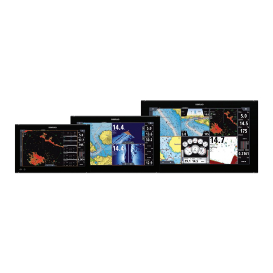 Simrad NSO evo3S Manual De Usuario
