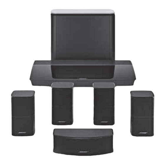 Bose LIFESTYLE 600 Guia Del Usuario