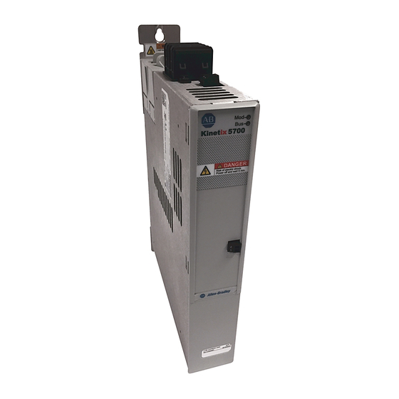 Rockwell Automation Allen-Bradley Kinetix 5700 Instrucciones De Instalación