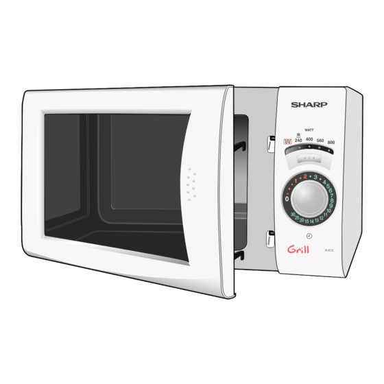 Sharp R-612 Manual De Instrucciones