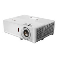 Optoma ZH461 Manual Del Usuario