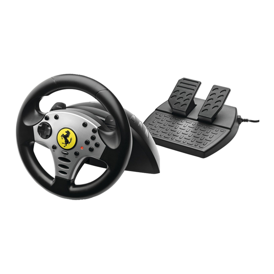 Thrustmaster Ferrari Challenge wheel Manuales