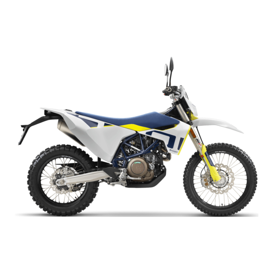 Husqvarna 701 ENDURO Manuales