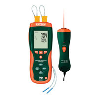 Extech Instruments HD200 Manual Del Usuario