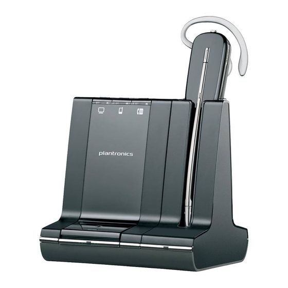 Plantronics Savi W740-M Guía De Usuario