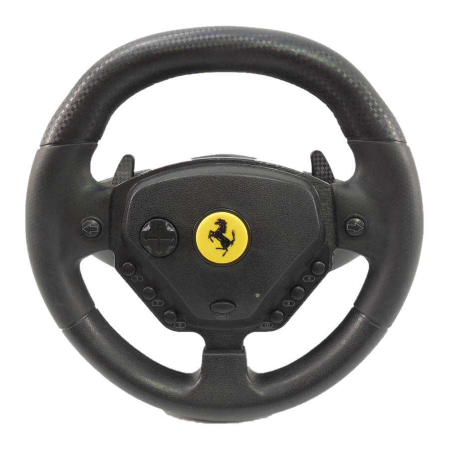 Thrustmaster Enzo Ferrari 2-in-1 Racing Wheel Manuales