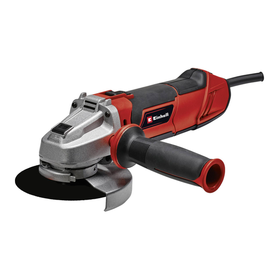 EINHELL TE-AG 125/1010 CE Q Manual De Instrucciones Original