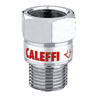 Caleffi 534 Serie Manual De Instrucciones