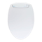 Manual del asiento de inodoro con luz nocturna calefactable Brondell LumaWarm L60-EW / L60-EB