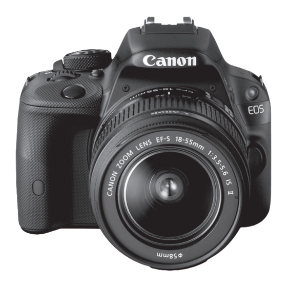 Canon EOS 100D Manuales