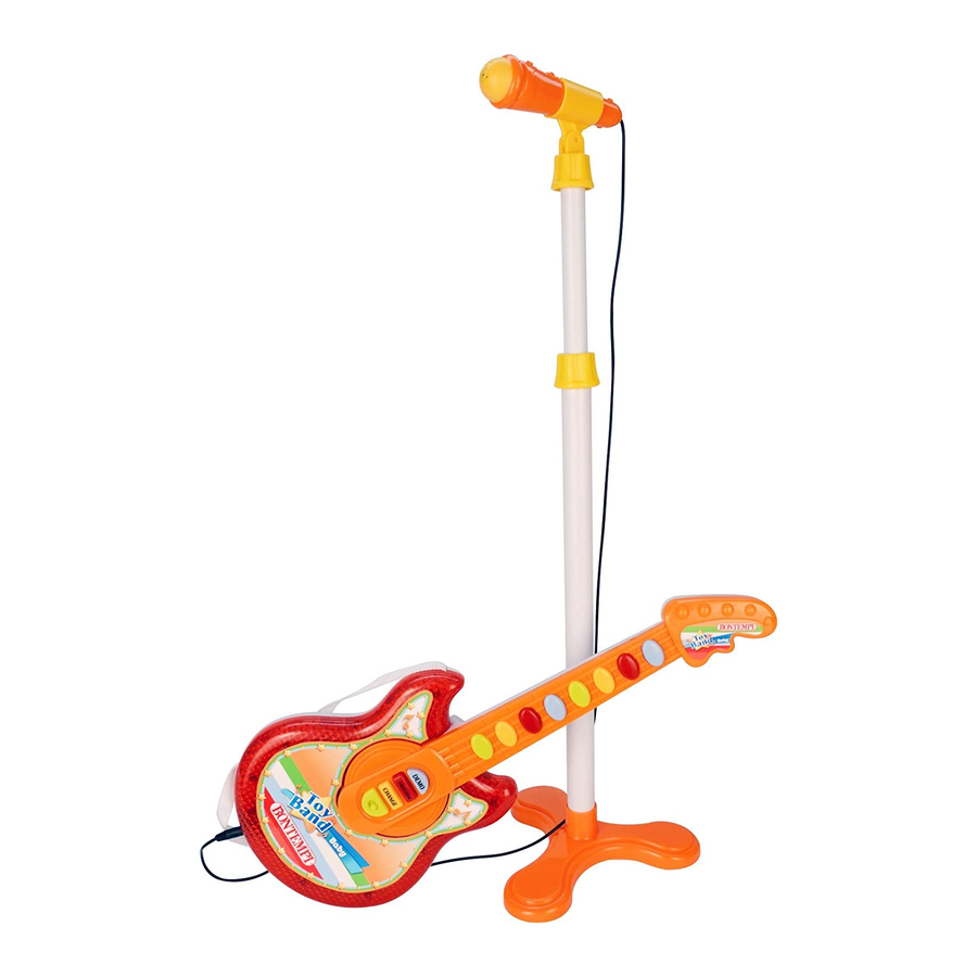 Bontempi Toy Band Baby Electronic Rock Guitar Manuales